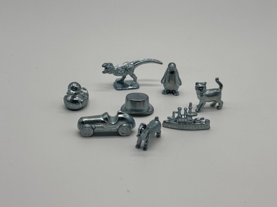 Monopoly Figuren einzeln zum auswählen...Dino, Pinguin, Hund, Katze, Ente ..