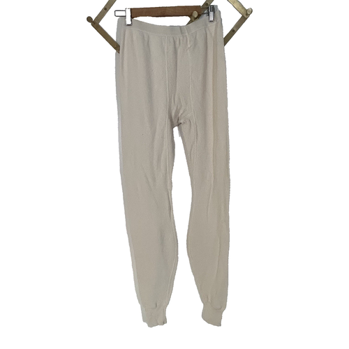 Morgan Long John Thermal Base Layer Pants Size XL Made in USA Ivory Outdoors - Picture 5 of 8