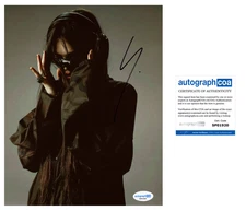 Sofia Isella 'The Doll People' Signed 8x10 Photo ACOA Indie Pop Singer