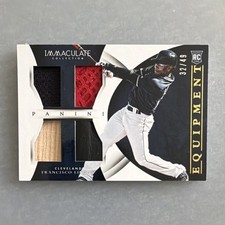 Panini Immaculate Francisco Lindor Equipment Rookie 32/49 Cleveland
