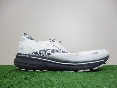 Brooks Ghost 15 Shoes Womens 9 White Grey Road Track Running Trainer Racing