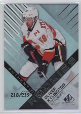 2016 SP Game Used Authentic Rookies Rainbow Player Age /219 Oliver Kylington d4e