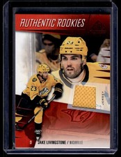 2023-24 Upper Deck SP Game Used Authentic Rookies Jersey Jake Livingstone Rookie
