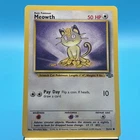 Meowth 56/64 Jungle Unlimited Common Pokemon TCG