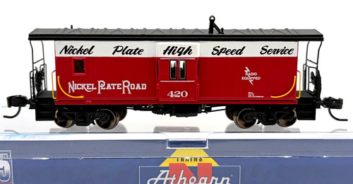 N ATHEARN 24331 VENTANA DE BAHÍA FURGÓN PLACA DE NÍQUEL CARRETERA # 420 | Condition: New