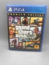 Grand Theft Auto V: Premium Edition - Sony PlayStation 4 ~ Manual And Map ~ VGC