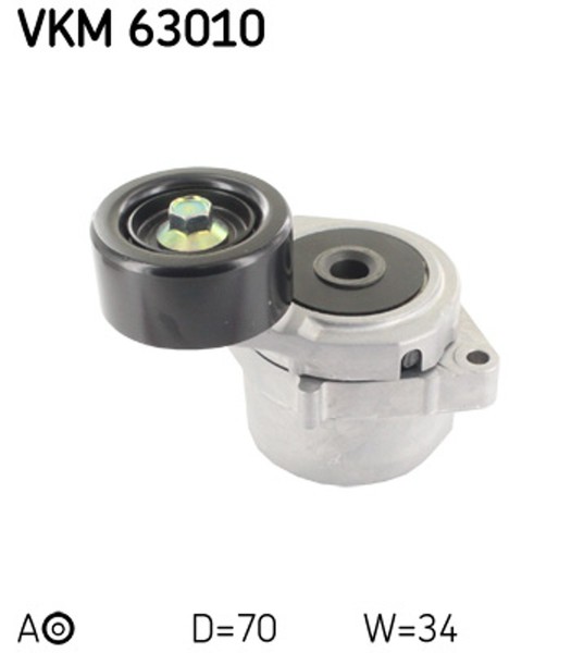Riemenspanner Keilrippenriemen SKF VKM 63010 FüR IX Civic Accord CR Honda 70Mm 8-image