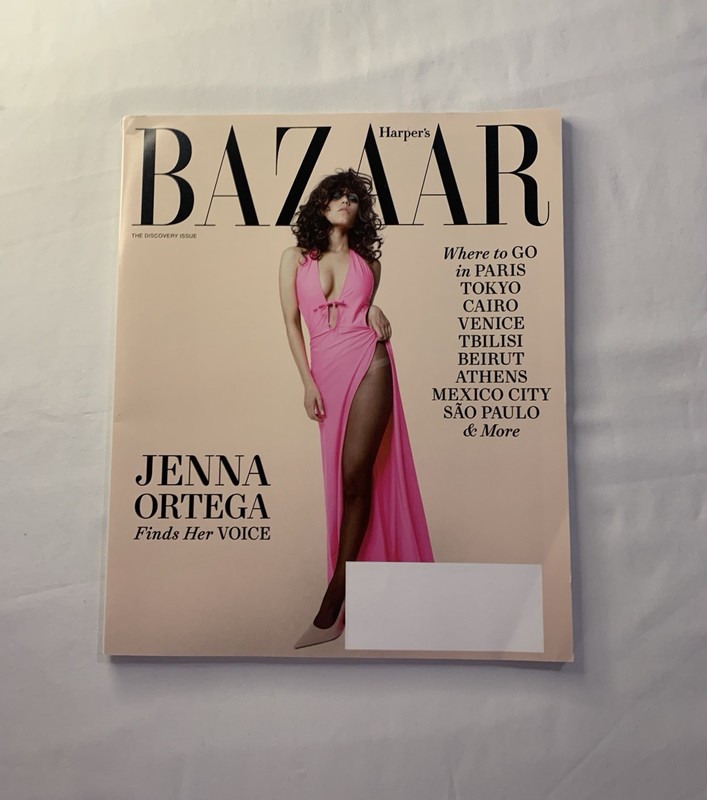 Harper's Bazaar Jenna Ortega “Finds Her Voice” Issue Summer 2025 Magazine