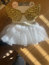 Angel Wings Tutu Set Baby Infant 0-12 Months Photo Prop Wonder Nation New w/Tag