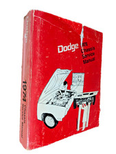 1974 Dodge Chassis Service Shop Manual Book Challenger Charger Dart Coronet