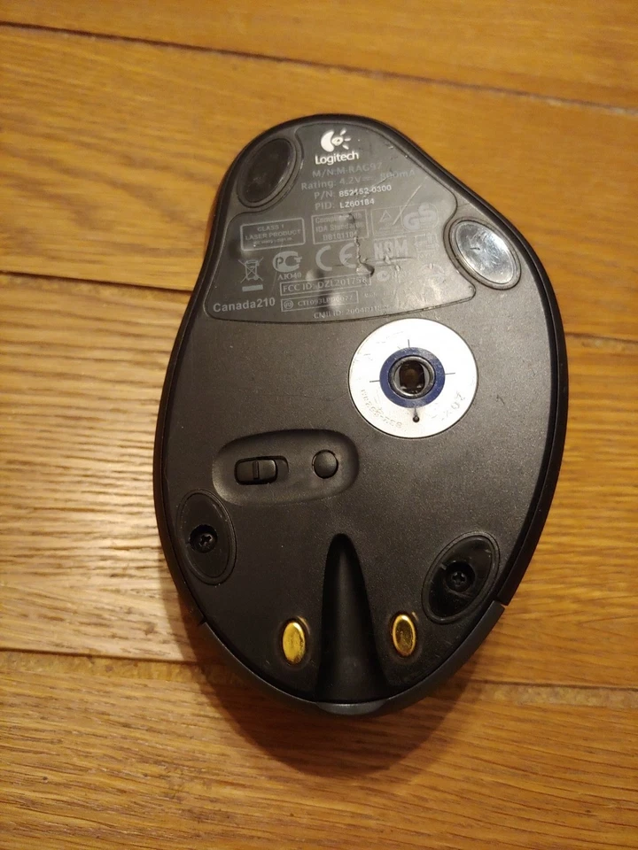 Logitech Wireless Laser Mouse M-RAG97 Mouse ONLY - Image 3 of 3