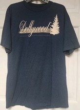 VTG H.L. Miller Gold Dollywood Christmas Tree Single Stitch Tee USA Made Sz XL