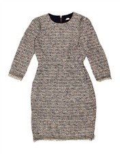 J. CREW Womens Loose Fit Sheath Dress US 00 2XS Multicoloured Flecked AP06