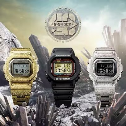 【未使用品】G-SHOCK 40th DW-5040PG-1JR G-Shock DW-5040PG-1ER - Zegarek 40th Anniversary