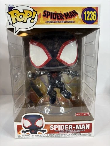 Funko Pop Spider-Man Across the Spider-Verse  Jumbo 10” 1236 Target Exc NIB