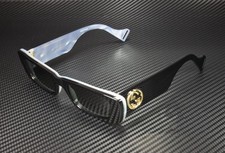 GUCCI GG0516S 001 Rectangle Square Black Grey Women's Sunglasses 52 mm