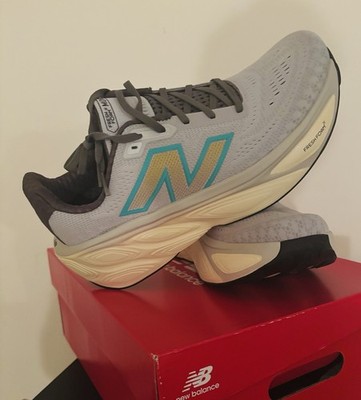 New Balance Fresh Foam X More v5 Grey Men's Running Shoes Brand New Men s 12