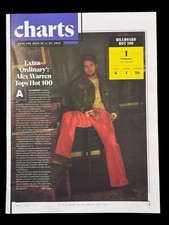 ALEX WARREN Promo Industry Trade Ad &ndash; Original Rock Music Advert 10 x 13