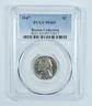 1947 Jefferson Nickel Boston Collection MS65 PCGS Blue Label *4923