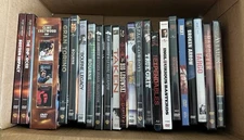 Man Cave DVD's Lot 30 Dirty Harry Rocky Big Lebowski Lethal Weapon Taken Bourne