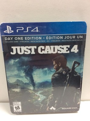 Just Cause 4 Steelbook - [PS4] New and Factory Sealed!!