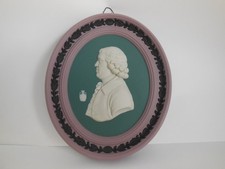 Wedgwood Portrait Medallion 4 Color Jasperware Numbered Limited Edition Plaque