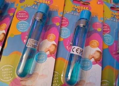 3x Bubble Up Stapelbare Seifenblasen - Blau