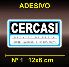 Adesivi Sticker CERCASI RAGAZZO | FAKE TAXI YOU PORN HUB BRAZZERS ONLYFANS CAR