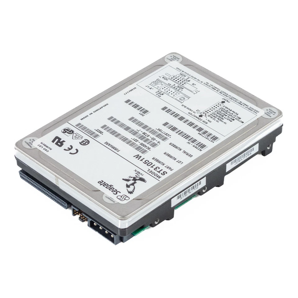 Hard Drive Seagate Hawk 2XL ST31051W 1GB 5400RPM 68-pin Fast SCSI 3.5'' Inch - Image 2 of 3