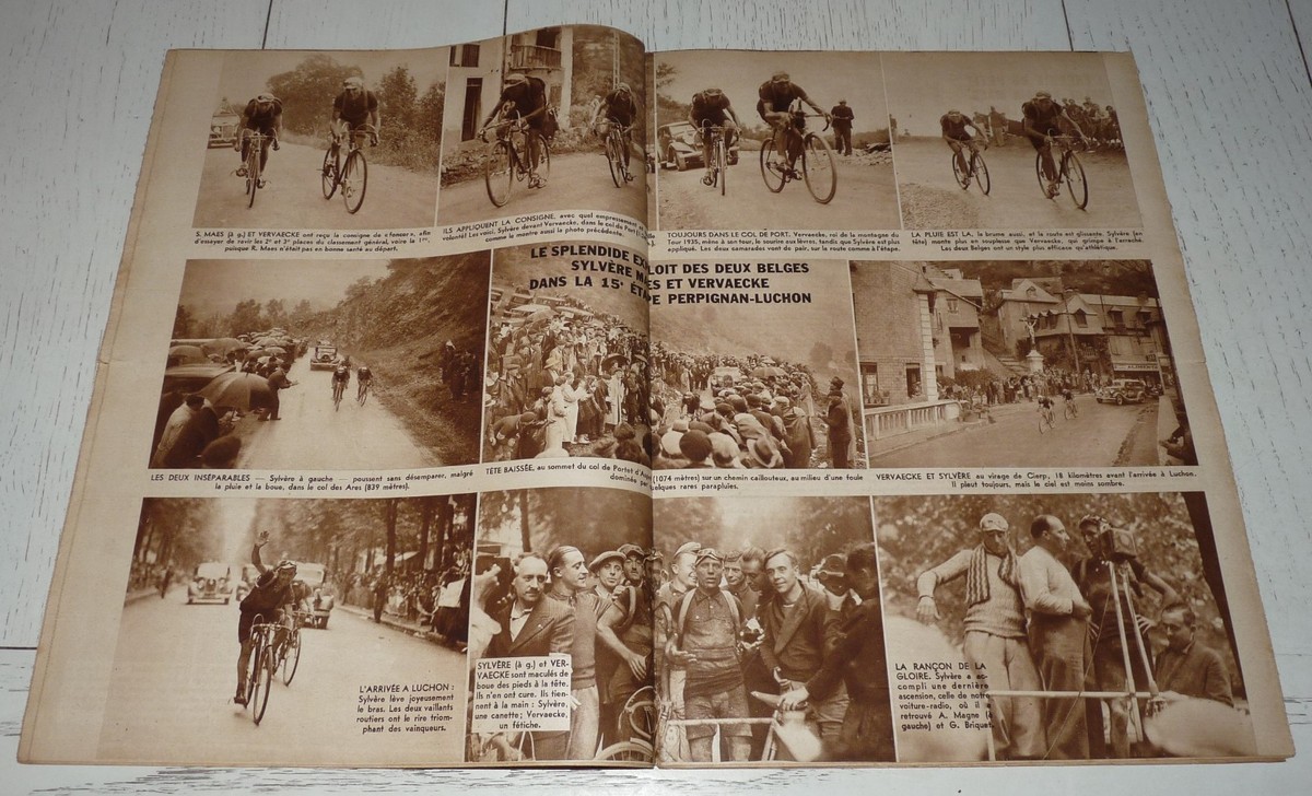 Le Miroir Des Sports N°839 - 23 Juillet 1935 - Tour De France Sylvère Maes