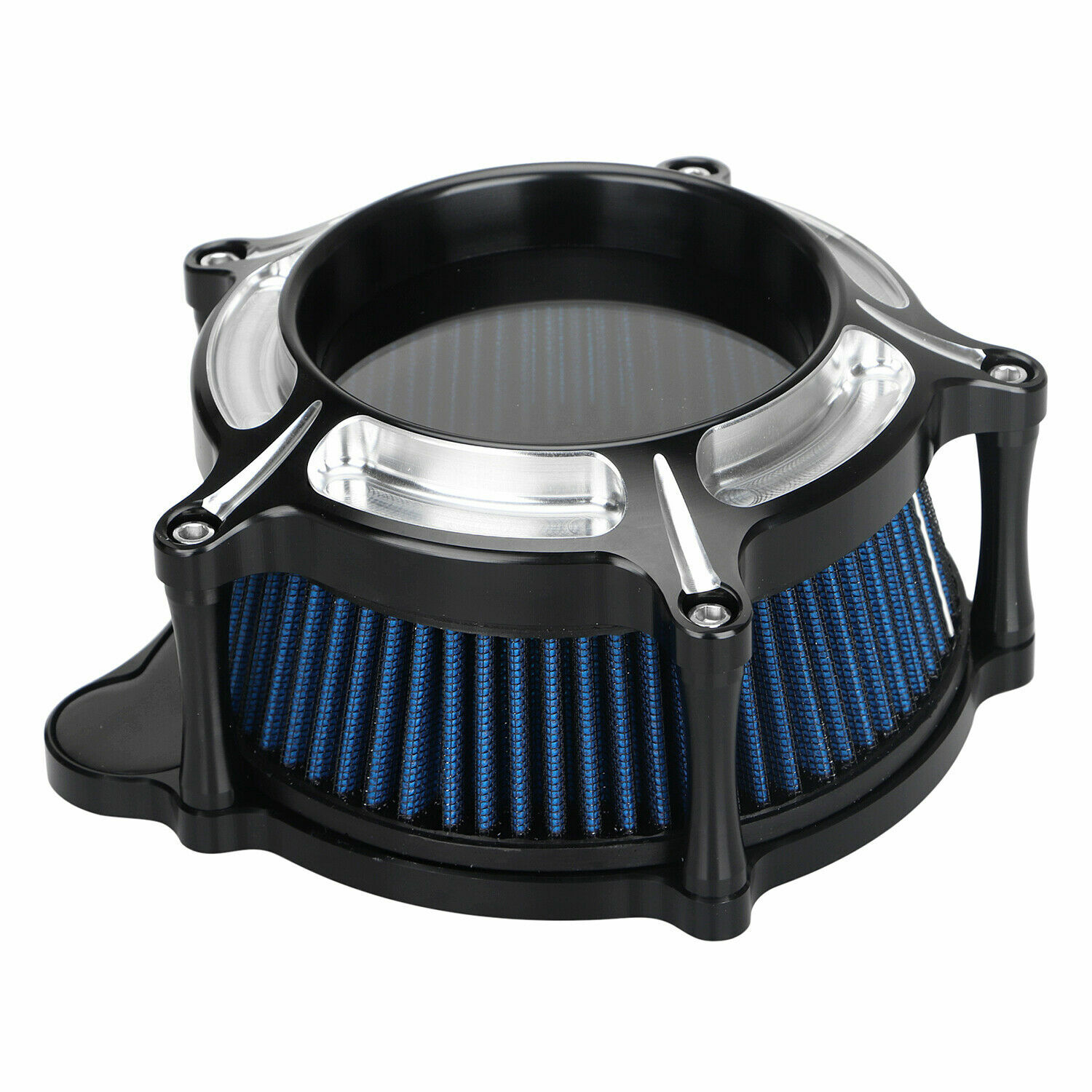 Turbinen-Style Luftfilter Für Harley Motorräder – CNC-Aluminium Spike Air Cleaner Für Dyna, Softail & Touring