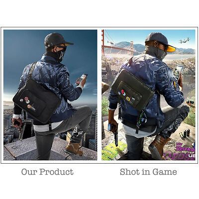 New Watch Jacket! Dogs Marcus Holloway Coat Dedsec Game Halloween Cosplay