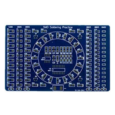 Rotating LED SMD NE555 L?Ten Practice Board DIY Kit Fanny Skills Train2358-