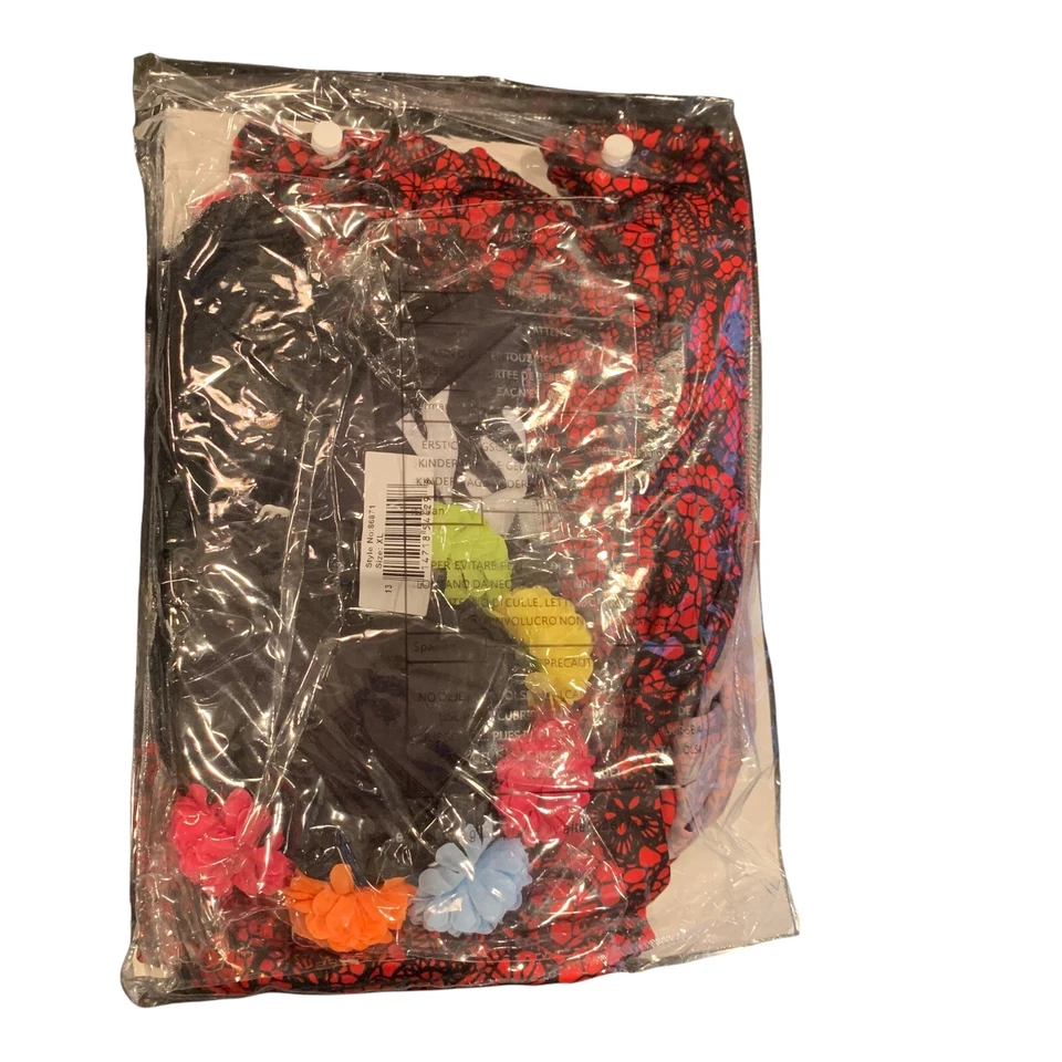 DISFRAZ Día de Muertos Belleza Deluxe Mujer Adulto Halloween 86871 Leg Avenue XL Foto 3 de 4