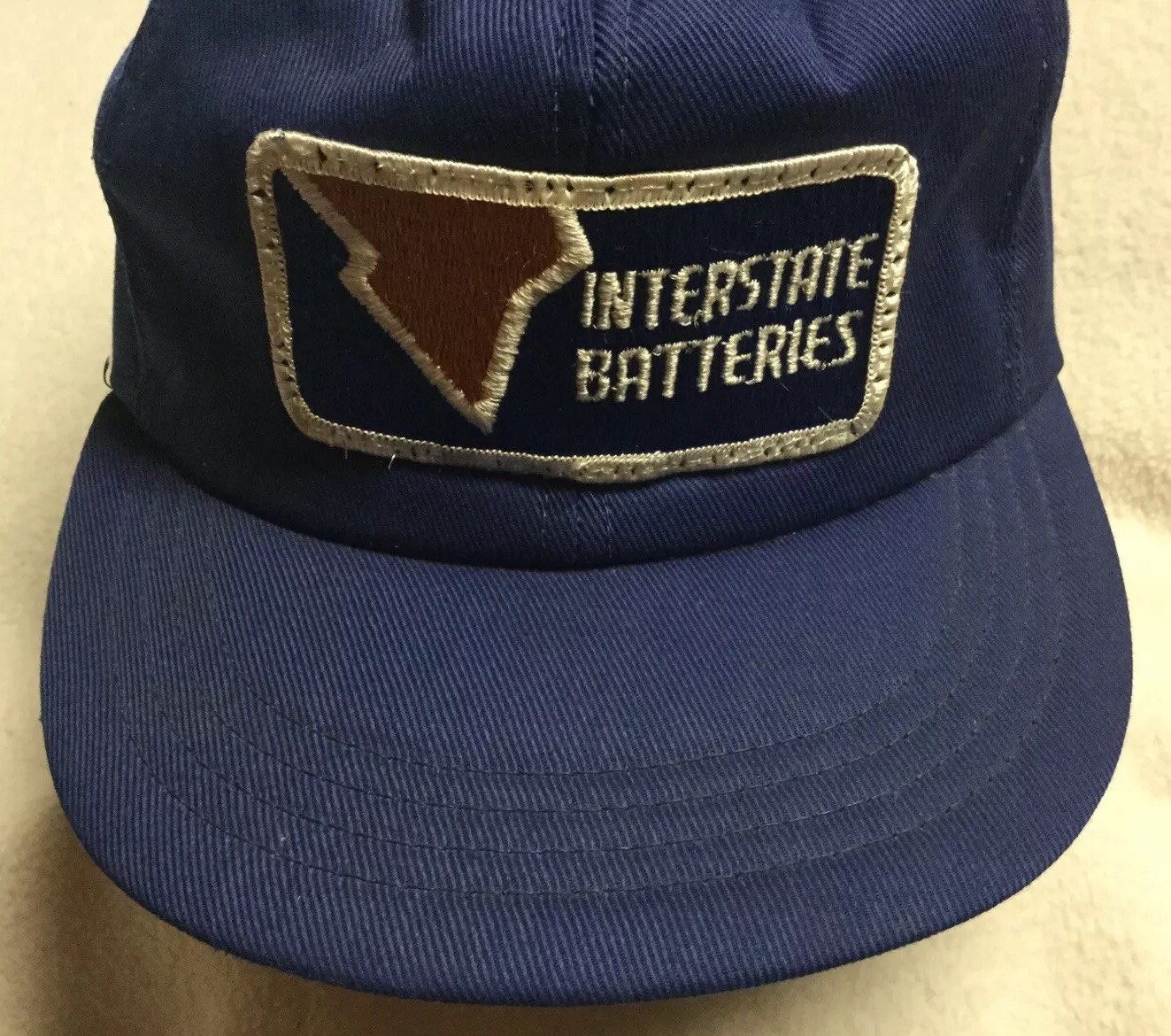 Farmer Large Patch Hat Cap Interstate Batteries T… - image 1