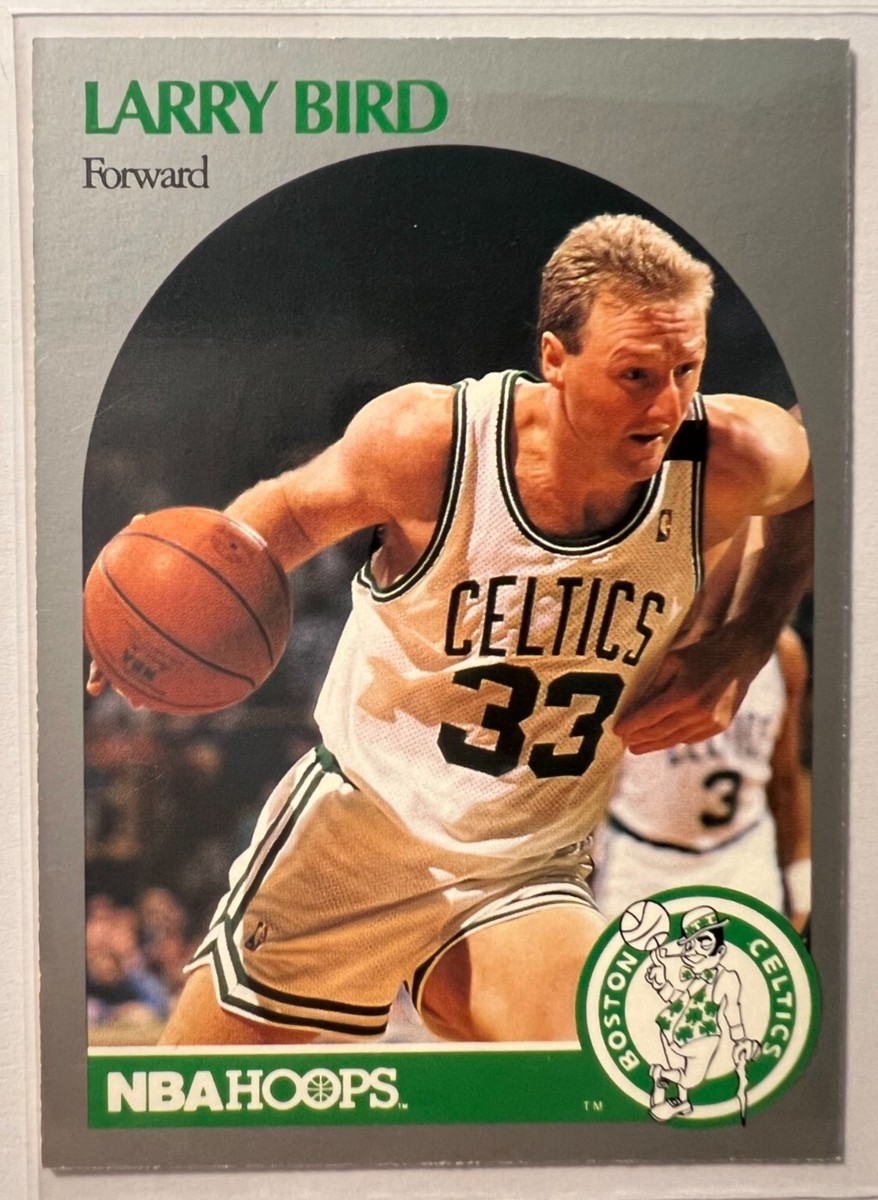 Larry Bird. Boston Celtics. NBA Hoops #39. Error Card | eBay