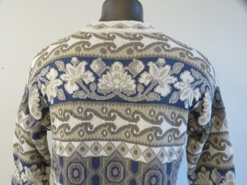 Vintage EXPRESS TRICOT Long Sleeve Pullover Sweater Mock Turtleneck Size S Ramie - Picture 6 of 6