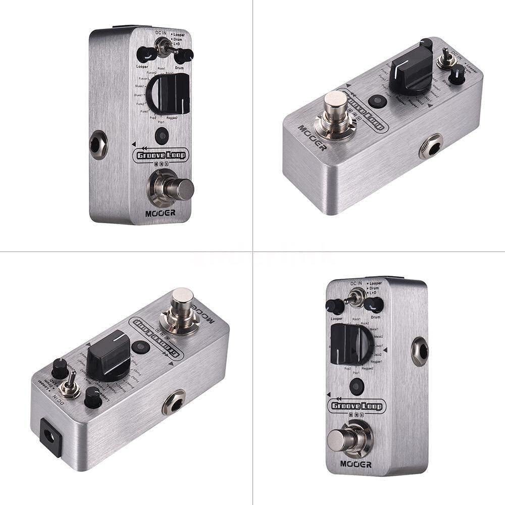 ほぼ新品　Mooer Groove Loop Amazon.com: MOOER Groove Looper Pedal Drum Machine Stereo