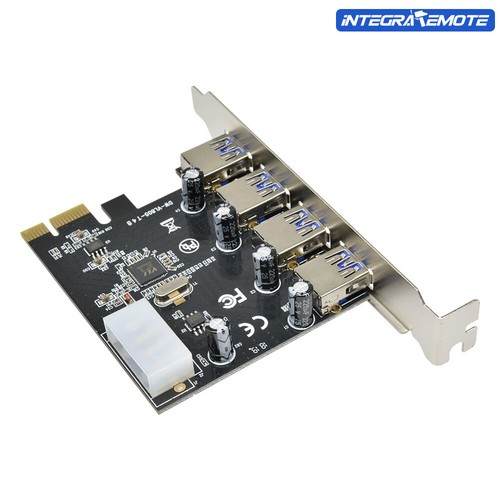 4-Port Super Speed USB 3.0 HUB PCI-E-Karte für Windows XP / Vista / Win7 / 8/10 - Afbeelding 5 van 8