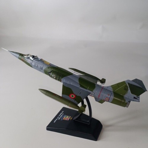 1:100 Lockheed F-104S ASA StarFighter Aircraft Model Diecast Military Collection - Picture 3 of 12