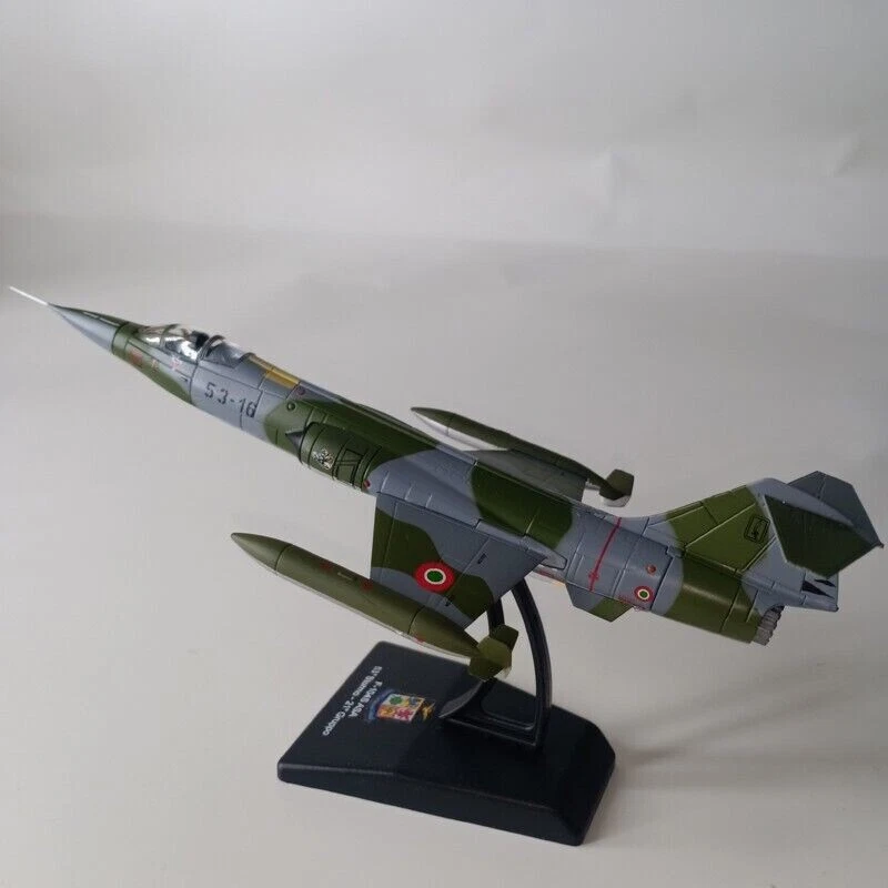 1:100 Lockheed F-104S ASA StarFighter Aircraft Model Diecast Military Collection - Image 3 of 4