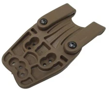 BLACKHAWK DUTY HOLSTER BELT MOUNT JACK SLOT ARMY USMC SURPLUS COYOTE TAN ADAPTER