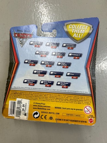 Disney Pixar Cars Diecast 1:55 Metal Mattel Model Cars - Pick your favourite - Picture 15 of 25