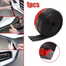 2.5m Car Front Bumper Lip Splitter Body Spoiler Chin Skirt Universal Black