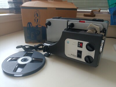 SANKYO DUALUX 1000 8MM SUPER 8 FILM PROJECTOR IN ORIGINAL BOX | eBay