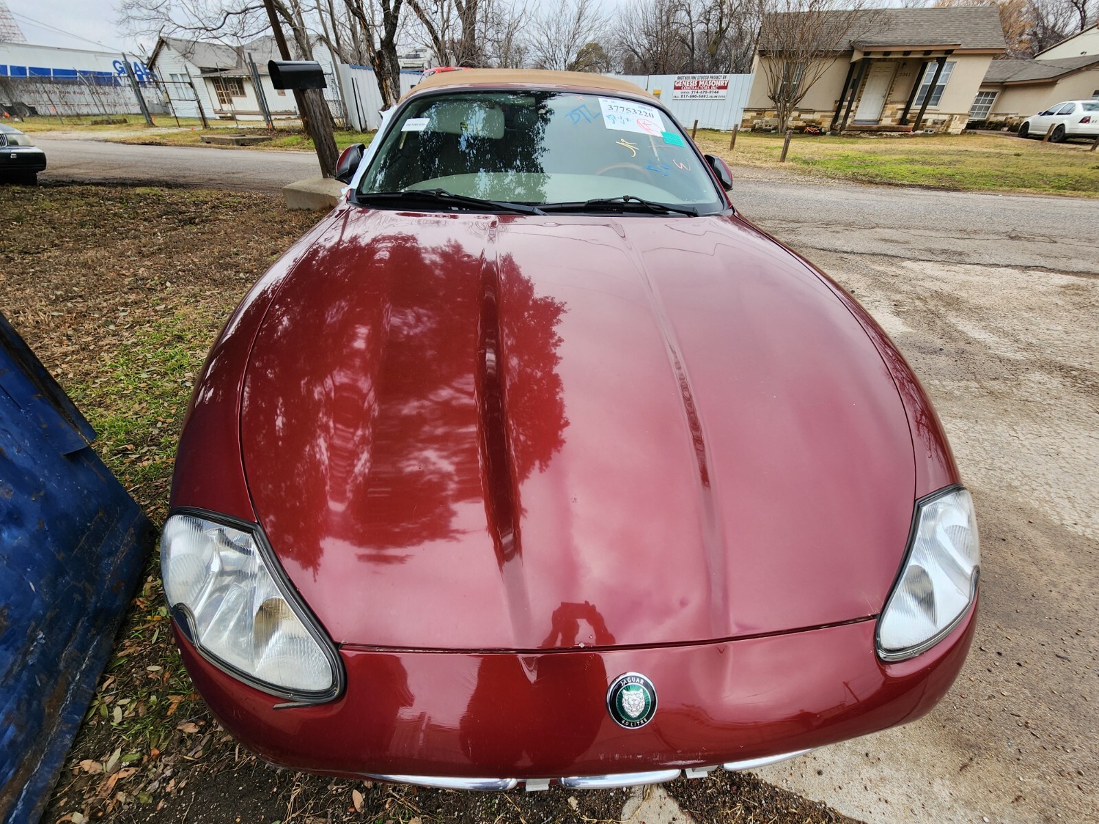 1997 1998 1999 2000 2001 2002 2003 2004 2005 2006 JAGUAR XK8 HOOD