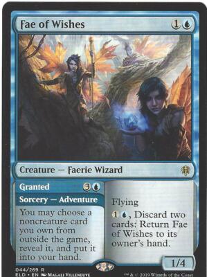 MTG 1x Fae of Wishes NM Throne of Eldraine Rare Search for card outside ! new