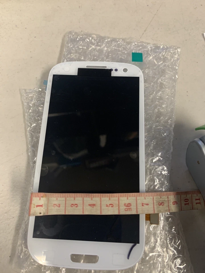 REPUESTO PANTALLA SAMSUNG GALAXY S4 PARA I545/L720/R970 BLANCO CON MARCO-LCD NUEVO Foto 3 de 4