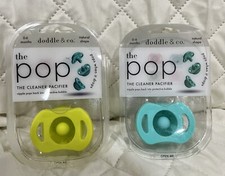 Doddle  Co. The Pop The Cleaner Baby Pacifier Set Of 2