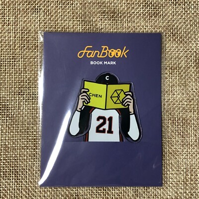 EXO CHEN [ SMTOWN COEX Artium SUM FANBOOK ] Official Goods Bookmark / New / Gift